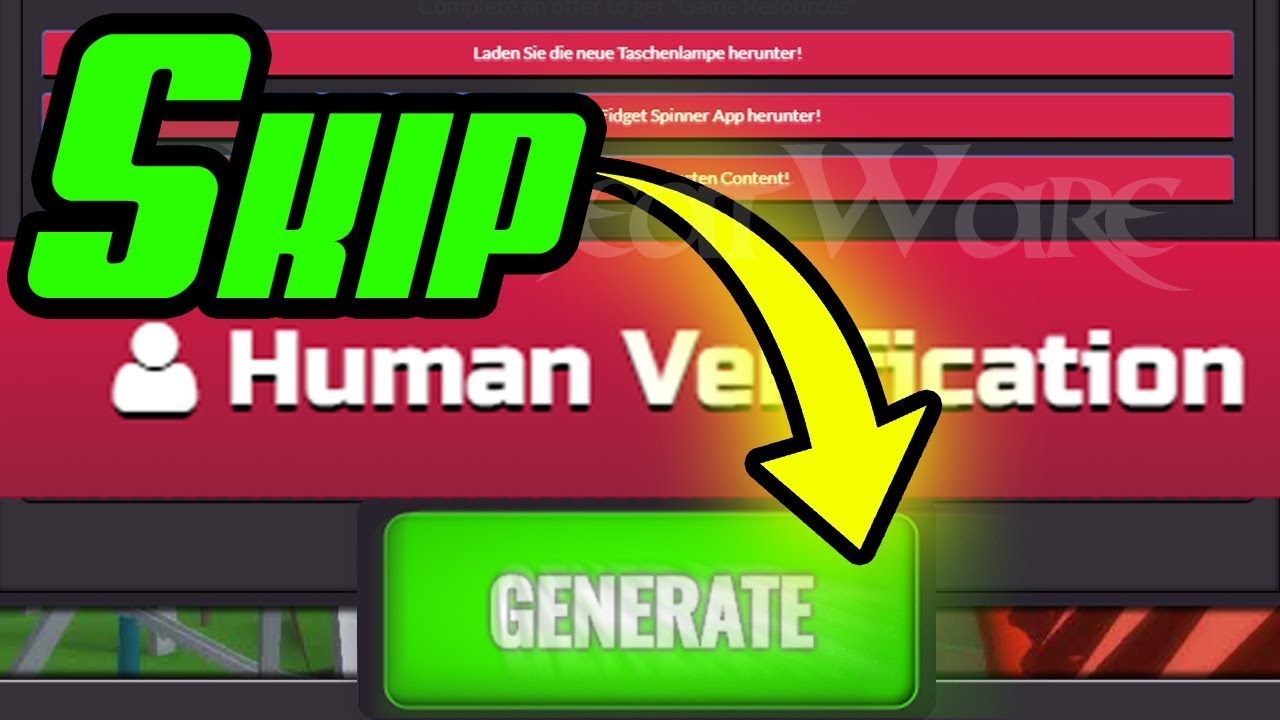human verification required bypass